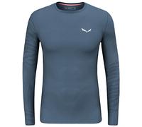 Salewa Cristallo Warm Amr M L/S Tee., Dark Denim, L