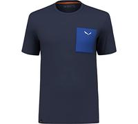 SALEWA Maglietta Marca Modello Pure Logo Pocket Am M T-Shirt.