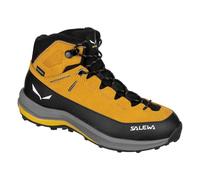 Salewa Mtn Trainer 2 Mid Ptx Book - scarpe trekking - bambino 28 UK Yellow/Black junior Pfc-Free,Salewa Powertex,Salewa Committed,Kevlar,Pomoca