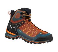 SALEWA Mountain Trainer Lite Mid Gore-Tex Scarpe da Trekking da Uomo, Black Out Carrot, 42.5 EU