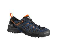Salewa Ms Wildfire Edge GTX - scarpe da avvicinamento - uomo 6 UK Dark Blue/Orange/Black man Gore-Tex Extended Comfort,Kevlar,Pomoca