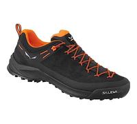 Salewa - Scarpe da trekking Uomo - Ms Wildfire Leather Black/Fluo Orange per Uomo - Nero Nero 8,5 UK