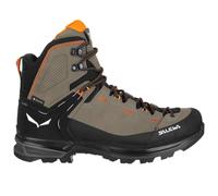 SALEWA Mtn Trainer 2 Mid Gore-tex M - Uomo - Arancione / Nero / Marrone - Taglia 42 1/2- modello 2025