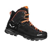 Salewa MTN Trainer 2 Mid GTX M - scarpe trekking - uomo 10 UK Dark Grey/Black/Orange man Vibram,Gore-Tex Extended Comfort