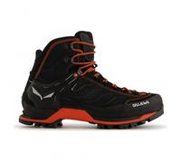 SALEWA Mountain Trainer Mid Gore-Tex - Scarpe da Trekking da Uomo, Asphalt Fluo Orange, 42 EU