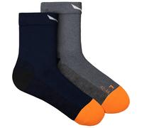 Salewa - MTN TRN All Mountain Crew Sock - Calze da trekking EU 39-41 blu