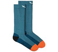 Salewa - MTN TRN All Mountain Crew Sock - Calze da trekking EU 39-41 turchese/blu