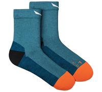 Salewa - MTN TRN All Mountain QRT Sock - Calze da trekking EU 39-41 blu/turchese