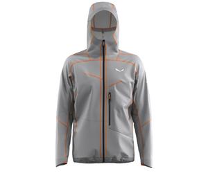 Salewa Ntx Ptx 3L M - giacca hardshell - uomo Grey/Orange 50