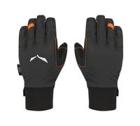 Salewa Ortles DST/AM M - guanti alpinismo- uomo 9 Black/Orange unisex Alipne Merino Responsive,Durastretch,Pelle,Bluesign