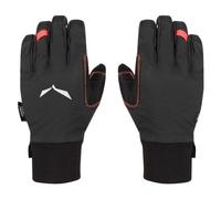 Guanti lunghi salewa ortles durastretch merino da donna nero