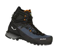 Salewa Ortles Edge Mid GTX W - scarponi alta quota - uomo 10 UK Black/Blue/Orange man Gore-Tex