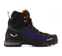 Salewa Ortles Edge Mid GTX W - scarponi alta quota - uomo 7 UK Black/Blue/Orange man Gore-Tex
