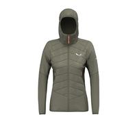 Salewa Ortles Hyb Twr W - giacca ibrida - donna Green/Red I46 D40