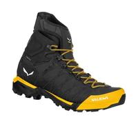 SALEWA Ortles Light Mid Ptx - Uomo - Nero / Giallo - Taglia 44 1/2- modello 2024