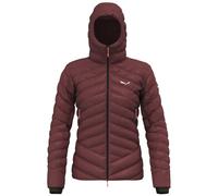 Salewa Ortles Med 3 Rds Dwn w - giacca piumino - donna I38 D32 Dark Red/Black woman Tirolwool,Salewa Committed,Pfc-Free,Piuma,Bluesign,Rds,Dwr