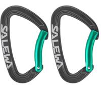 Salewa Ortles Moschettone a Leva Curva (Confezione da 2)