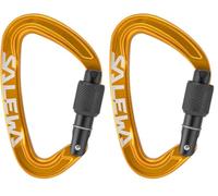 Salewa Ortles Screw Carabiner, Orange, UNI (Confezione da 2)
