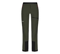 Salewa Sella DST W Light - pantaloni scialpinismo - donna I46 D40 Dark Green/Black woman Durastretch,Pfc-Free