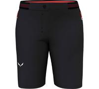 Salewa - Pantaloncini da trekking - Pedroc Dst W Shorts Black Out per Donne in Pelle - Taglia S - Nero