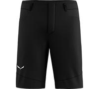 Salewa - Pantaloncini elasticizzati idrorepellenti e traspiranti - Agner Dst M Shorts Black Out per Uomo in Pelle - Taglia M - Nero