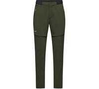 Salewa - Pantalone leggero e traspirante - Pedroc 3 DST 2In1 Pant M Dark Olive per Uomo in Softshell - Taglia S - Verde