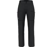 Salewa - Sella 3 Layers Powertex Hardshell Pantaloni Donna Black black out 46