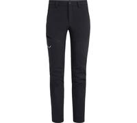 Salewa - Pantaloni da escursionismo - Puez Orval 2 Dst M Pant Black Out per Uomo in Softshell - Taglia XL - Nero