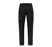 Pantaloni convertibili Salewa Puez Talvena Durastretch 2/1 nero - M