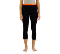 Salewa Pantaloni Intimi Tecnici 3/4 Cristallo Warm Alpine Merino Responsive