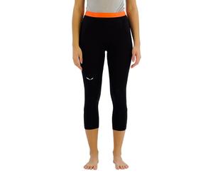 Salewa Pantaloni Intimi Tecnici 3/4 Cristallo Warm Alpine Merino Responsive