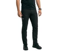 Pantaloni impermeabili salewa sella 3l powertex da uomo nero