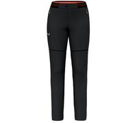 Salewa Pedroc 2 Durastretch 2/1 Convertible Pants Nero XS Donna