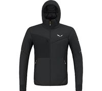 Giacca con cappuccio Salewa Pedroc 2 Hybrid Tirol Wool nero - S