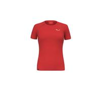T-shirt Salewa Pedroc Dry Hybrid manica corta rosso donna - 36