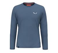 SALEWA Pedroc Dry M L/S Tee. Maglietta, Java Blue, XL Uomo