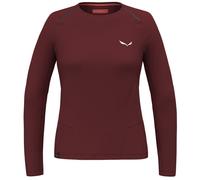 Salewa Pedroc Dry W - maglia a maniche lunghe - donna Red I46 D40