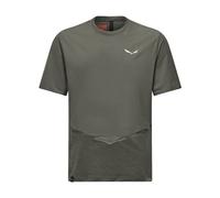 Salewa Pedroc Dry Wind M - T-shirt - uomo 54 Dark Green man Dry'ton,Recycled Polyester,Salewa Committed