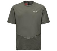 Salewa Pedroc Dry Wind M - T-shirt - uomo 54 Dark Green man Dry'ton,Recycled Polyester,Salewa Committed