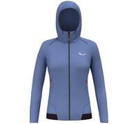 Salewa Pedroc Pl W Hoodie - felpa in pile - donna I40 D34 Light Blue/Black/Red woman Recycled Materials,Salewa Committed,Polarlite