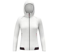 Salewa Pedroc Pl W Hoodie - felpa in pile - donna White/Black I44 D38