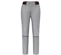 Salewa Pedroc Pro Dst W - pantaloni trekking - donna I42 D36 Light Grey/Black woman Pfc-Free,Polygiene,Bluesign,Salewa Committed,Recycled Materials,Durastretch