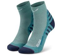 Salewa - Pedroc QRT Sock - Calze da running EU 45-47 turchese