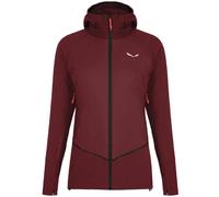 Salewa Pedroc TWR/DST Wo W - giacca trekking - donna I44 D38 Dark Red/Black woman Bluesign,Tirolwool,Pfc-Free