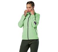 Salewa Pedroc Wind Hoodie W - giacca softshell - donna I44 D38 Light Green woman Dwr,Bluesign,Pfc-Free,Salewa Committed,Recycled Polyester,Dry'ton