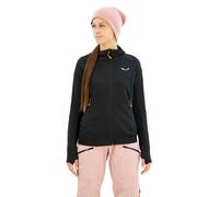 Salewa Pedroc Pl W Hoodie - felpa in pile - donna I42 D36 Black woman Recycled Materials,Salewa Committed,Polarlite