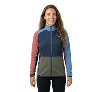Salewa Puez Cammino Polarlite Full Zip Fleece Blu S Donna