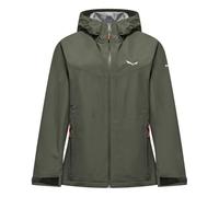 Salewa Puez Aqua 4 Ptx 2.5L W - giacca hardshell - donna I44 D38 Green/Red woman Salewa Powertex,Salewa Committed,Pfc-Free