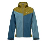 Giacca da uomo Salewa Puez Aqua 4 Ptx 2.5L M Jacket Taglia: L / Colore: blu/verde