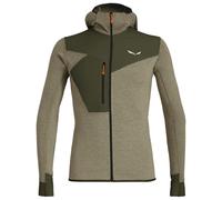 Salewa Puez 2 Dry Hooded Jacket Men, dark olive melange/0910, S